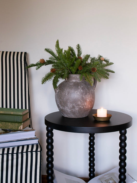 18" Fresh Touch Balsam Fir Spray with Pinecones