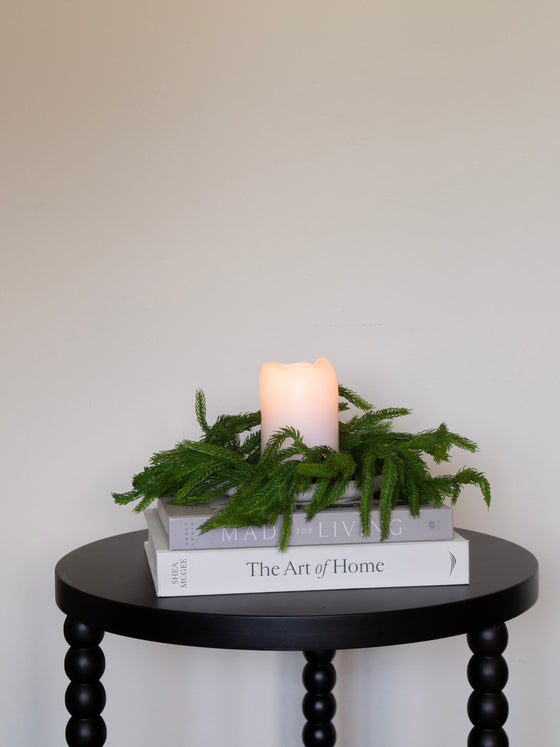 10" Fresh Touch Norfolk Pine Wreath