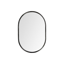  Sylvia Oval Mirror - Graphite