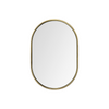 Sylvia Oval Mirror - Gold