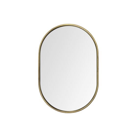 Sylvia Oval Mirror - Gold