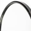 Sylvia Oval Mirror - Graphite