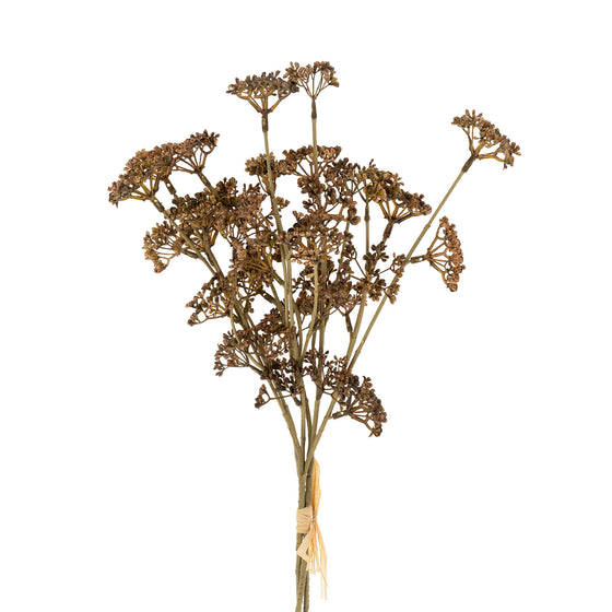 20" Meadow Grass Bouquet - Brown