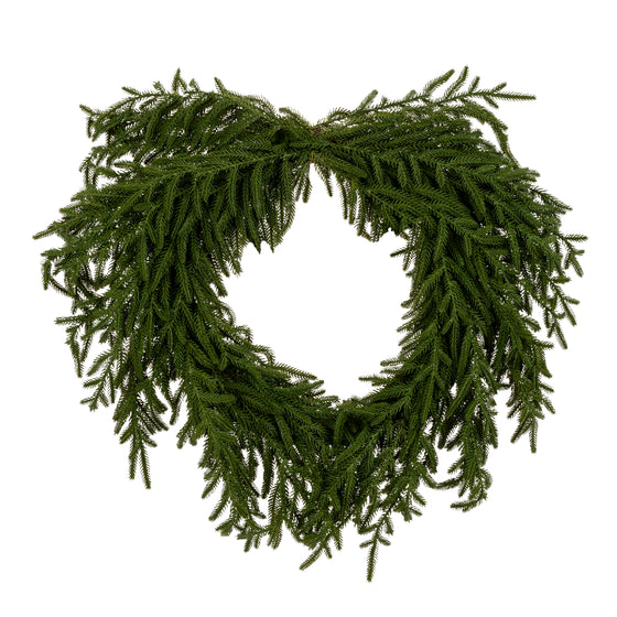 24" Norfolk Pine Wreath