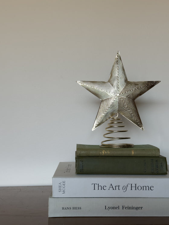 Champagne Star Tree Topper