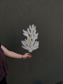  28" Ivory Spruce Spray