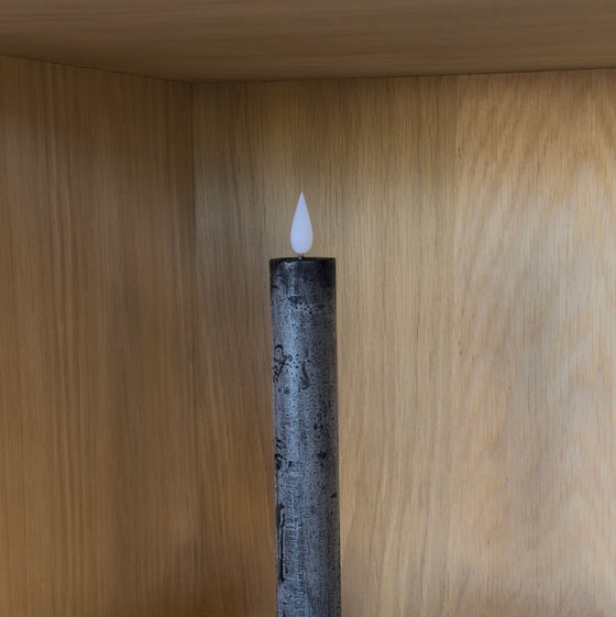 10" Black LED Tapers S/2