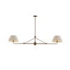 Dunbridge 2-Light Pleated Linear