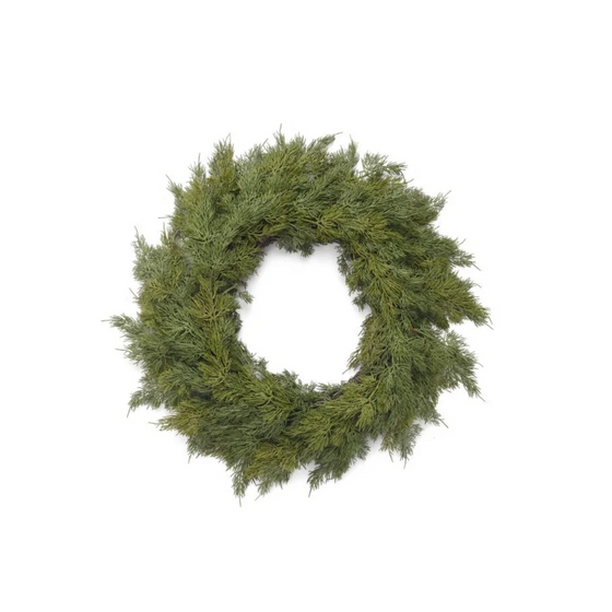 24" Cedar Wreath
