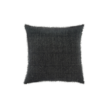  Lina Linen Pillow - Charcoal