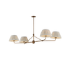 Dunbridge 4-Light Pleated Linear