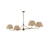 Dunbridge 4-Light Pleated Linear