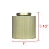 Scarlet 1-Light Semi-Flush Mount
