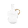 Glass Jug w/ Wicker Handle