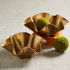 Aluminum Ruffle Bowl