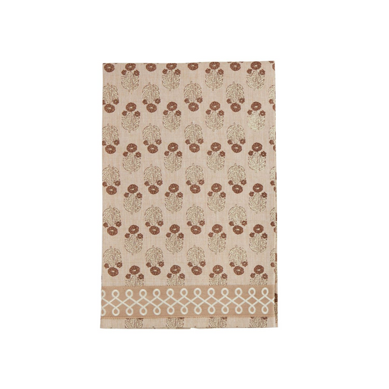 Embroidered Hem Dishtowel - Assorted Patterns