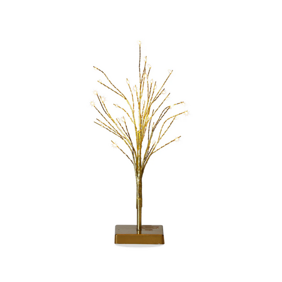 Glint LED Trees - Gold