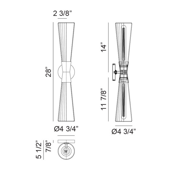 Jameson Large Sconce