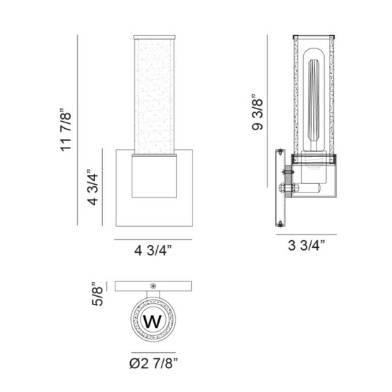 London One Light Sconce