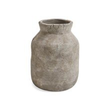  Terracotta Textured Vase - Greige