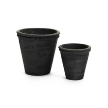  Burnt Black Terracotta Planter