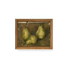  Still Art Pears Canvas Framed Art