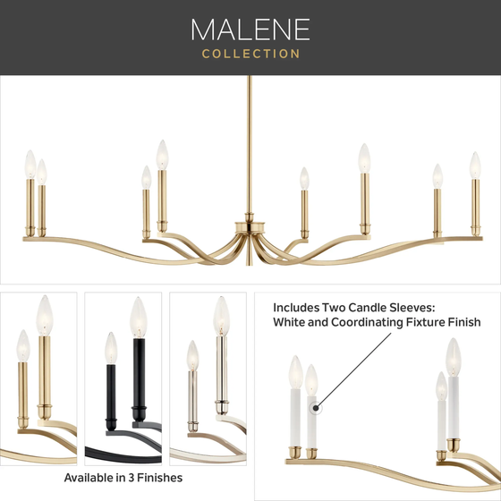 Malene Tall Chandelier