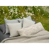 Meadowlark Pillow Grey/Blue - 15" x 42"