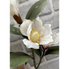 26" White Magnolia Spray