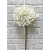 23" White Dried Look Hydrangea Stem