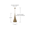 Savari Tall Pendant