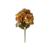 16" Autumn Hydrangea Spray, Burnt Orange
