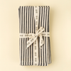 Black Ticking Napkins