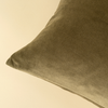 Vera Velvet Pillow - Olive