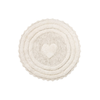 Bathmat - Cotton Round Heart