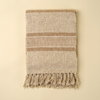 Tulum Striped Throw - Clay