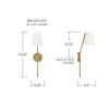 Cami 1-Light Sconce