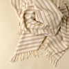 Castaway Cotton Throw - Stone