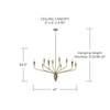 Palmer Large Chandelier