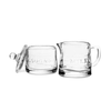 Clear Glass Sugar Pot