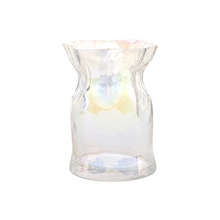  Iridescent Cinched Bud Vase