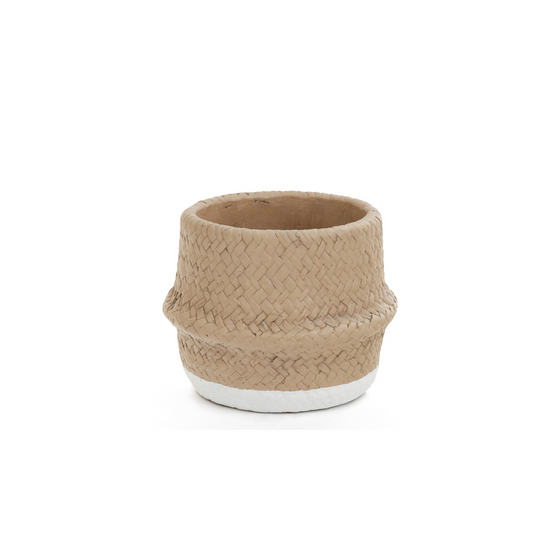 Woven Cement Planter
