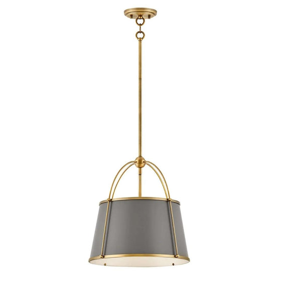 Clarke Medium Metal Pendant