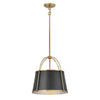 Clarke Medium Metal Pendant