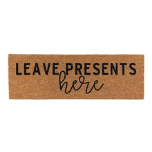  Leave Presents Here - Doormat