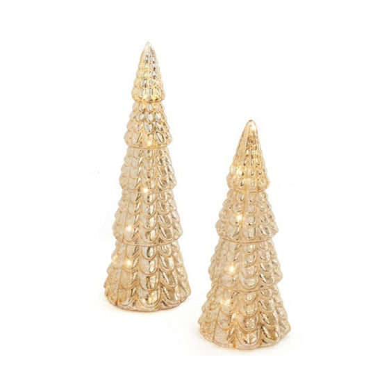 Copper Glass Christmas Tree