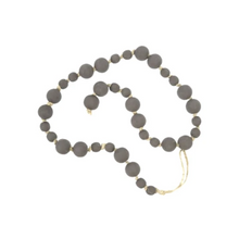  Wooden Prayer Beads - Grey