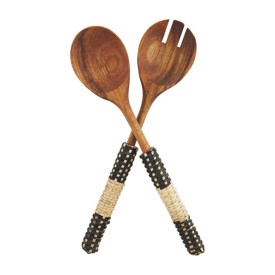 Rattan Server Set